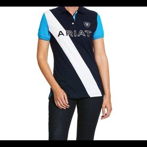 Ariat Taryn Polo Short Sleeve Bold Riding Shirt